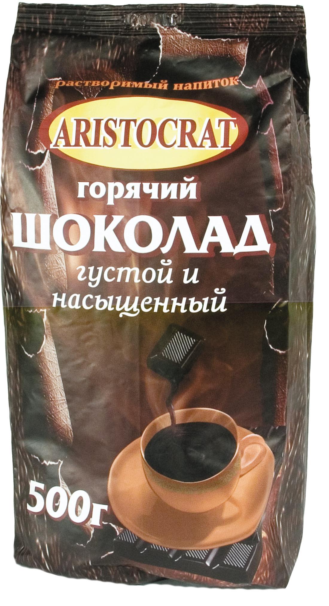 Шоколад горячий Aristocrat растворимый 500 гр., флоу-пак