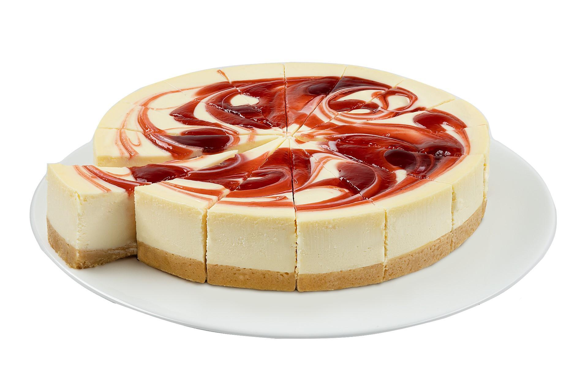 Чизкейк Cheeseberry New York с клубникой 12 порций 1,2 кг., картон