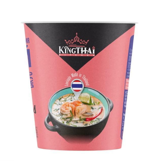 Крем-суп King Thai Сливочный Том Ям 30 гр., картон