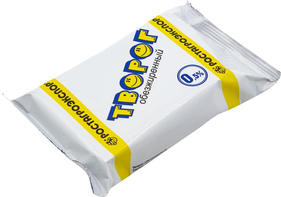 Творог Роста гроэкспорт 0,5% 180 гр., флоу-пак