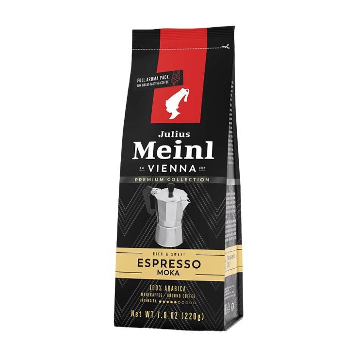 Кофе Julius Meinl Espresso Moka Эспрессо Мока молотый 220 гр., флоу-пак