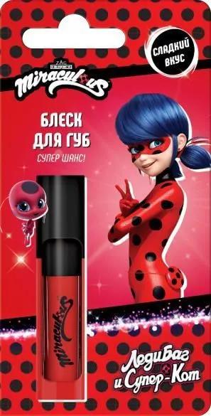 Блеск для губ Леди Баг 3 гр., блистер