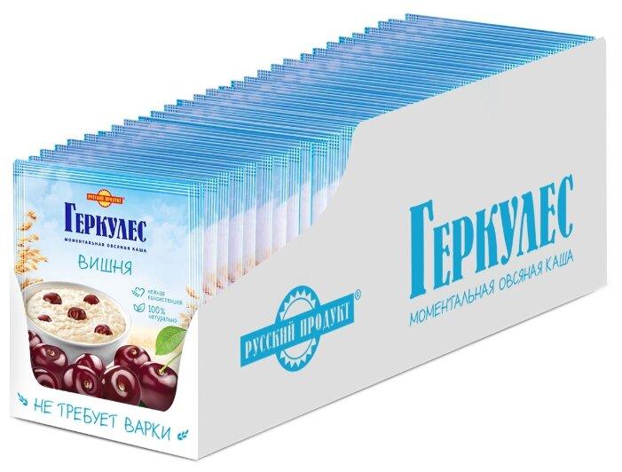 Моментальная овсяная каша Геркулес вишня, Русский Продукт, 1.05 кг., картон