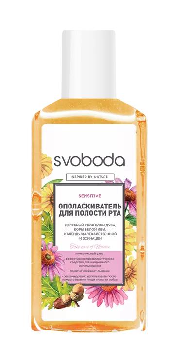Ополаскиватель для полости рта Svoboda Sensitive 300 мл., ПЭТ