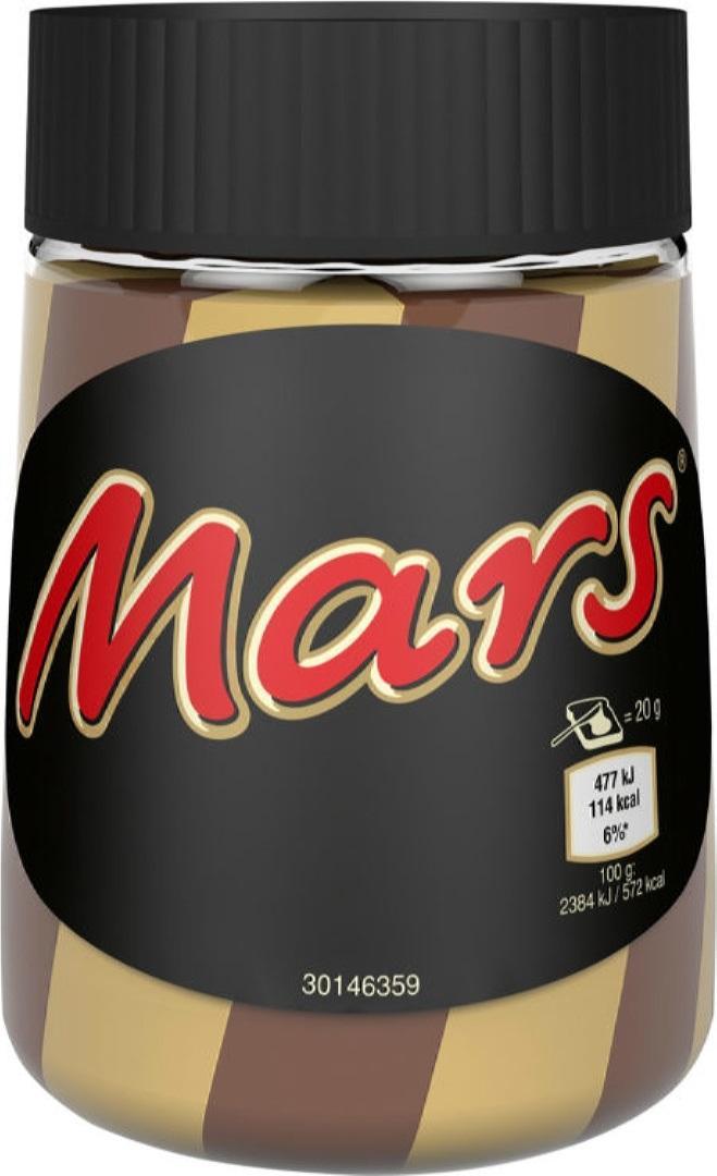 Шоколадная паста Mars 350 гр., стекло