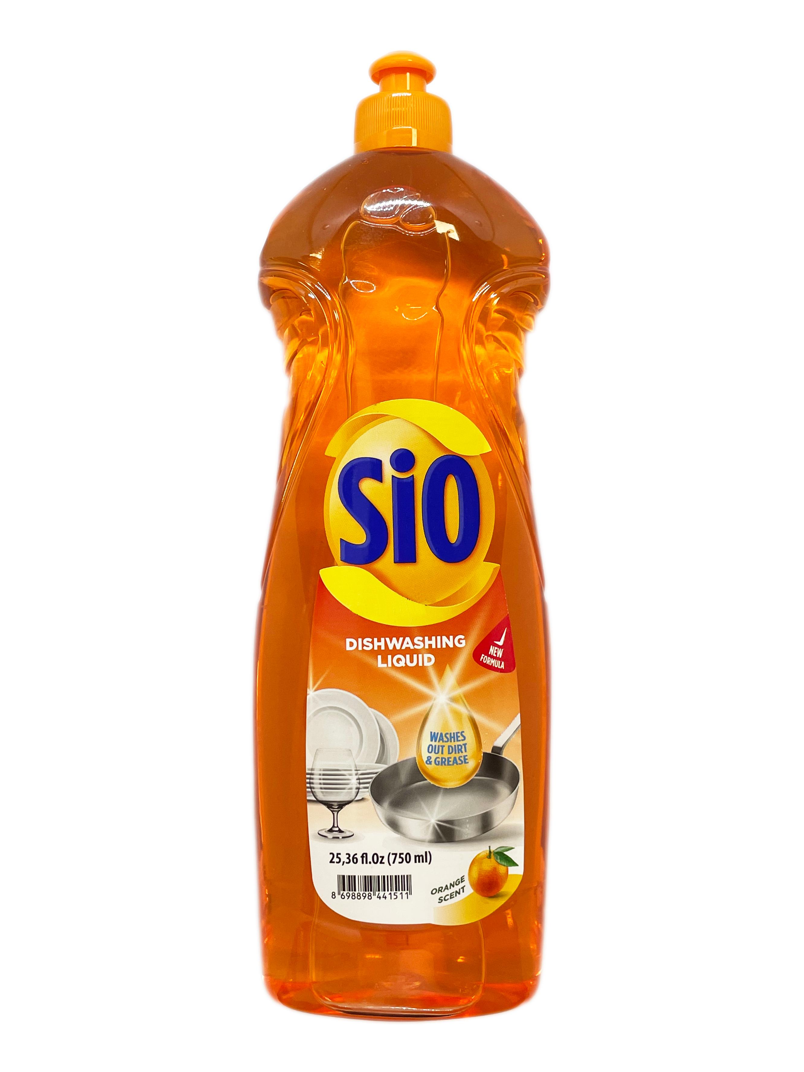 Средство для мытья посуды SIO апельсина 750 мл., ПЭТ