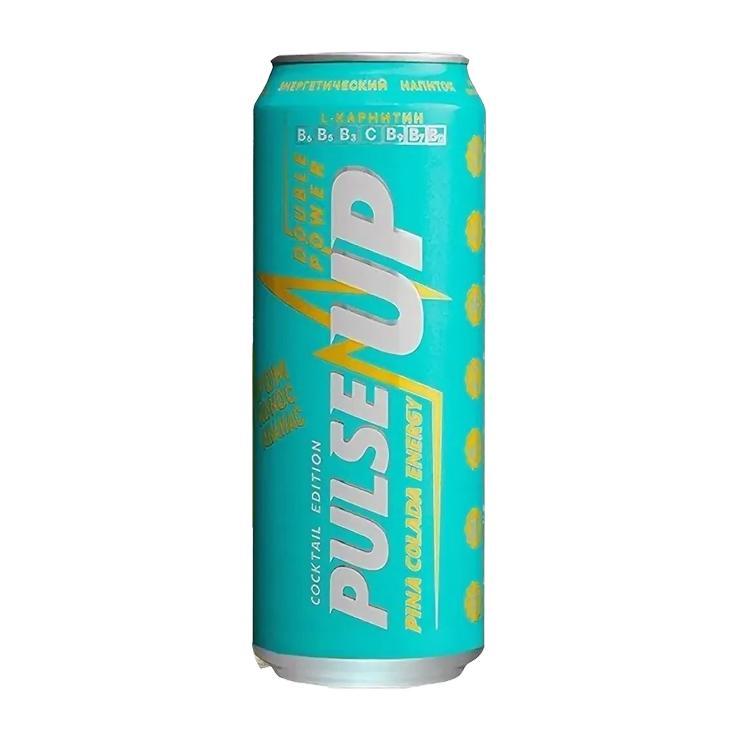 Напиток энергетический Pulse Up Energy пина колада 450 мл., ж/б