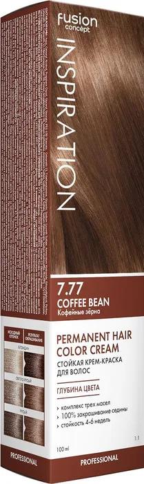 Краска для волос Concept Fusion Кофейные зёрна Coffee Bean 7.77 100 мл., картон