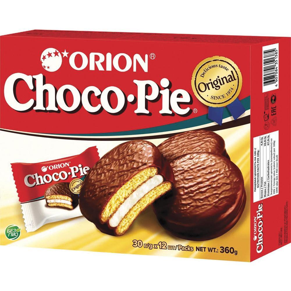 Печенье Choco Pie №12 360 гр., картон