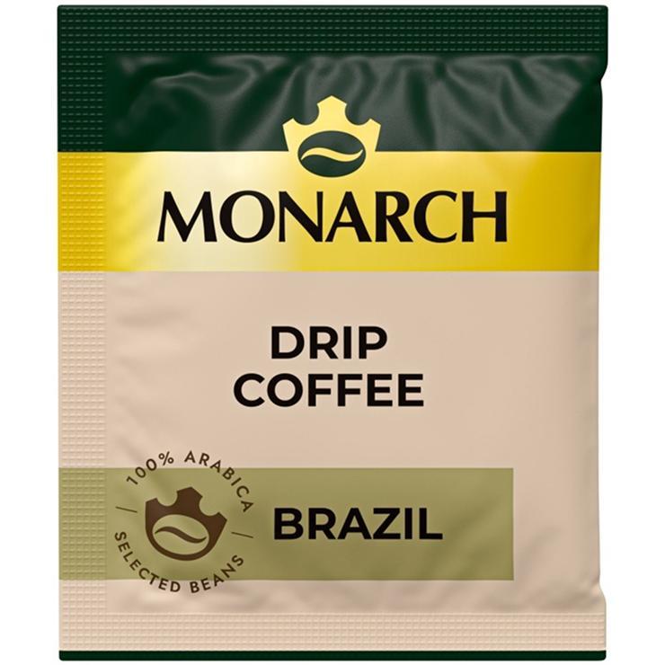 Кофе Monarch арабика Бразилия молотый 66 гр., саше