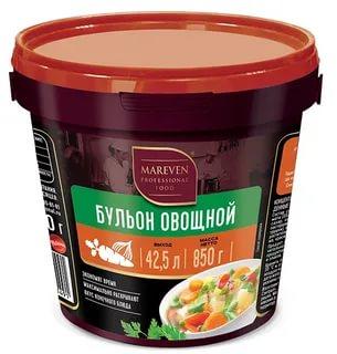 Бульон овощной Mareven Food, 850 гр., пластиковое ведро
