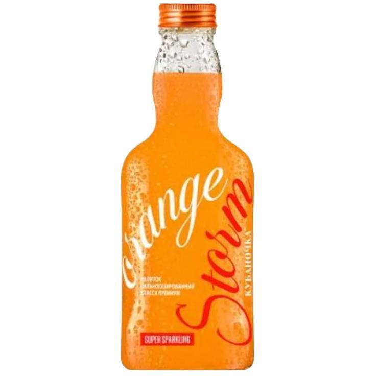 Напиток газированный Кубаночка Storm Orange 500 мл., стекло