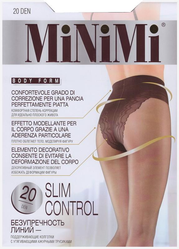 Колготки MiNiMi Slim control 20 Den Nero 4