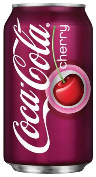 Напиток газированный Coca-Cola Cherry 355 мл., ж/б