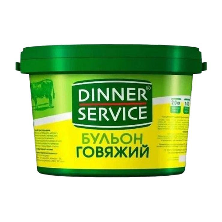 Бульон Dinner Service говяжий 2 кг., ведро