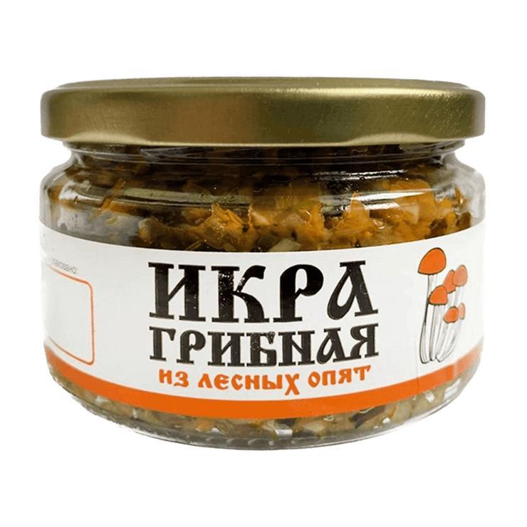 Икра Грибной Алтай из лесных опят 200 гр., стекло