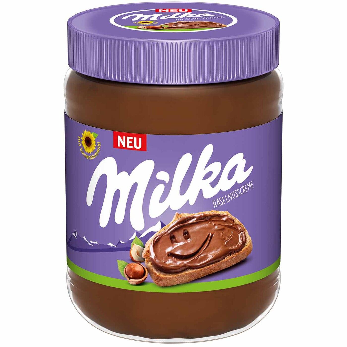 Паста Milka шоколадно-ореховая 350 гр., стекло