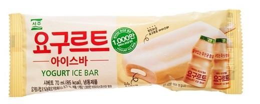 Мороженое молочное Seoju Yogurt Ice Bar Эскимо Йогуртовое 75 гр., флоу-пак