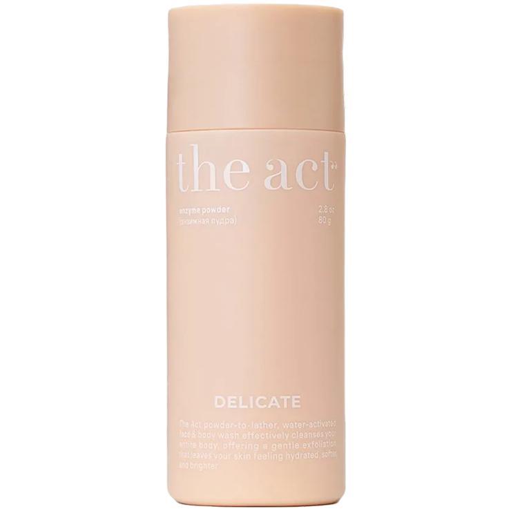 Пудра для лица и тела The Act энзимная с фруктовыми энзимами цинком и витамином С 80 гр., картон