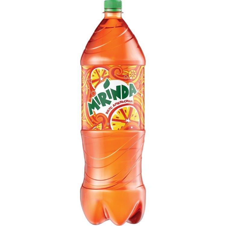 Напиток газированный Mirinda апельсин Беларусь 2 л., ПЭТ