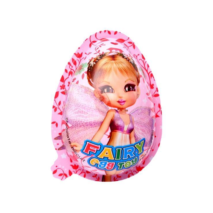 Яйцо Fairy с десертом и игрушкой сюрпризом 8 гр., пластик