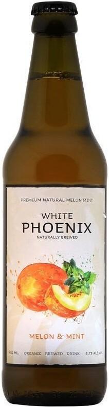 Медовуха White Phoenix Дыня-Мята 450 мл., стекло