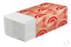 Полотенце бумажное листовое 2 слой 200 лист/уп., 230х230 мм., V-сложения белое Focus Рremium hayat, бумажная упаковка