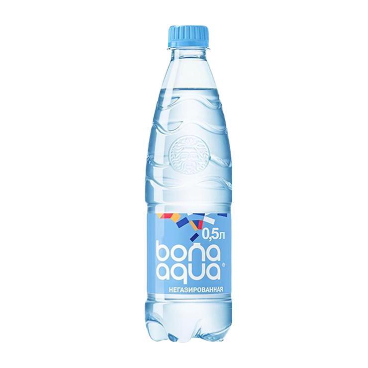 Вода негазированная Bona Aqua 500 мл., ПЭТ