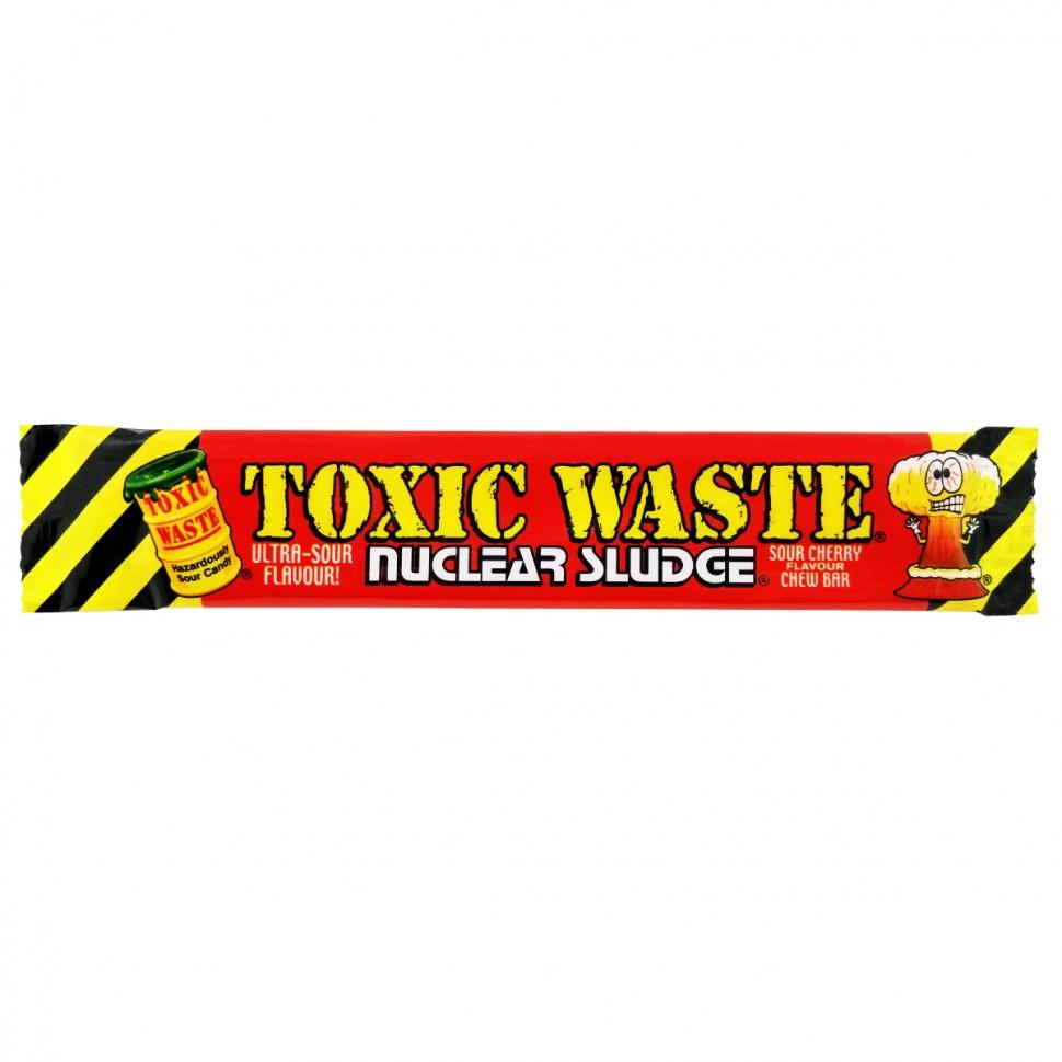 Конфета Toxic Waste Вишня 20 гр., флоу-пак