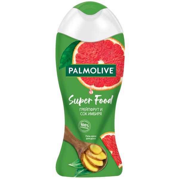 Гель для душа Palmolive Super Food грейпфрут и сок имбиря 250 мл., ПЭТ