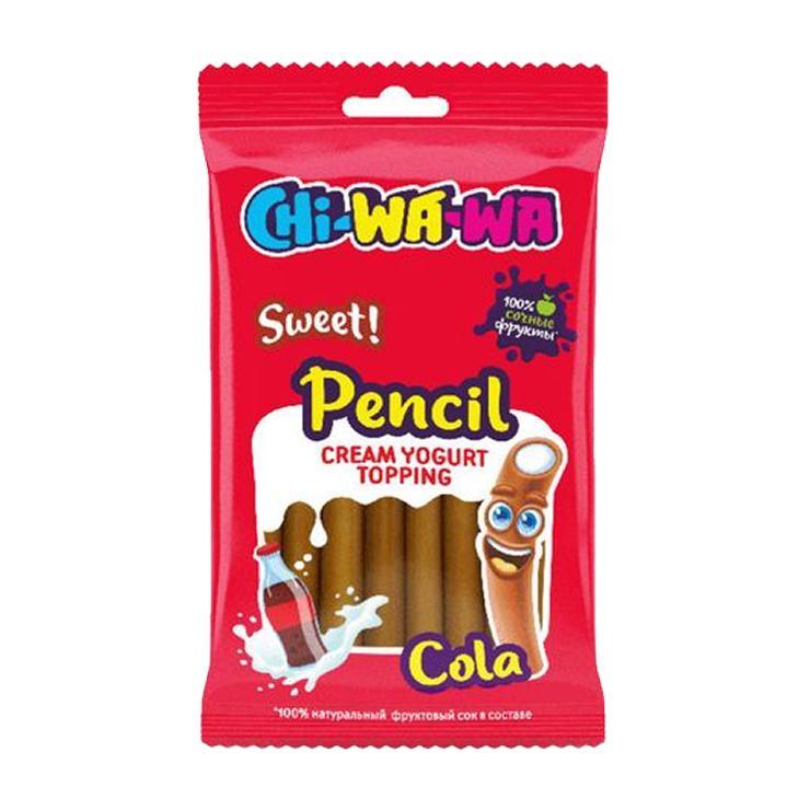 Мармелад жевательный Chi Wa Wa кола карандаш сладкий 80 гр., флоу-пак