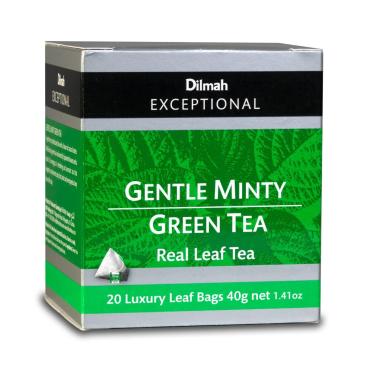 Чай Dilmah Exceptional, Gentle Minty зеленый 15 пак