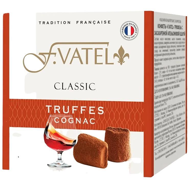 Конфеты трюфель F. Vatel классический 160 гр., картон