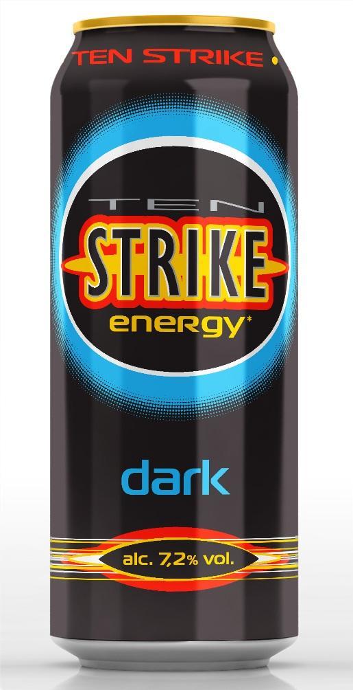 Коктейль Ten Strike Dark 7,2% 450 мл.,  ж/б