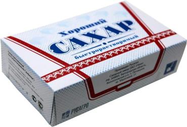 Сахар Хороший ГОСТ рафинад, 900 гр., картон