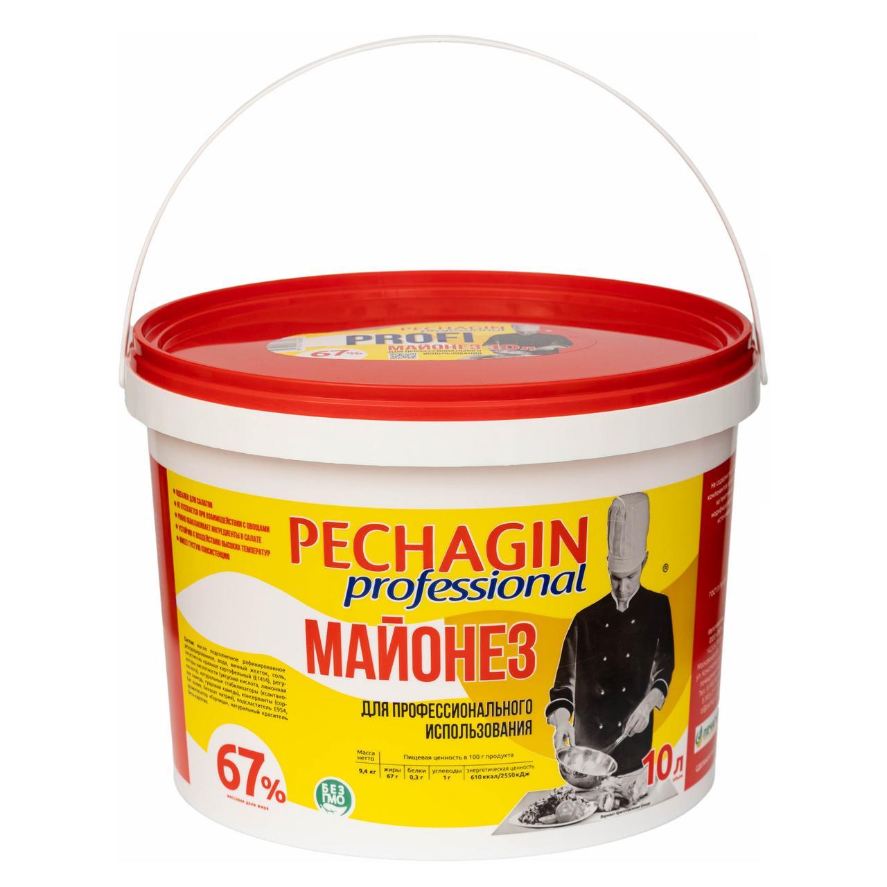 Майонез Pechagin Professional 67% 9,4 кг., ПЭТ