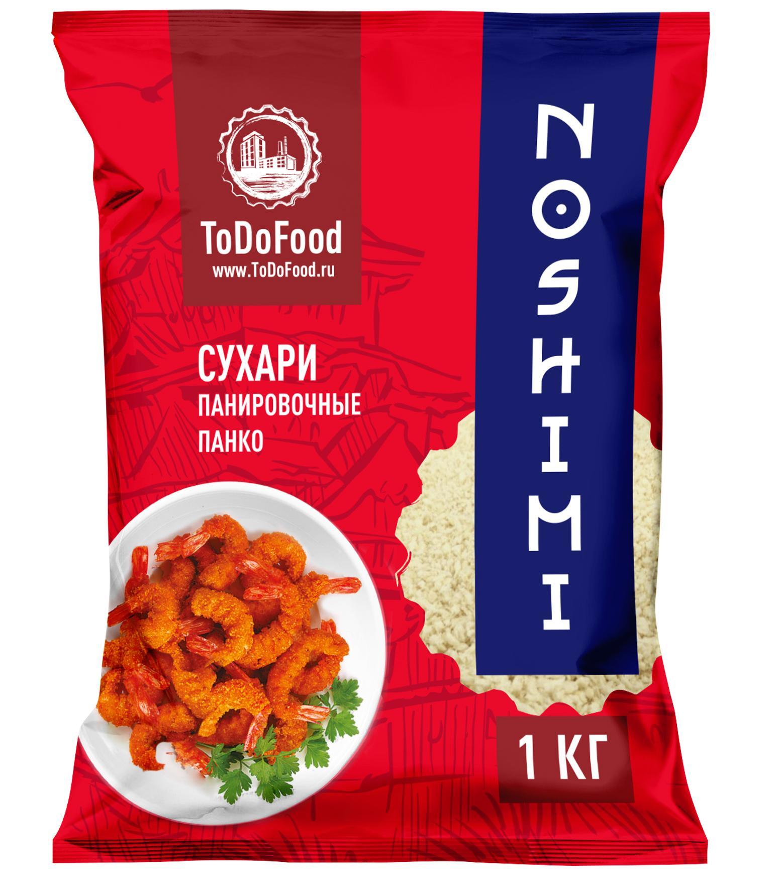 Панировочные сухари ToDoFood Панко 1 кг., флоу-пак