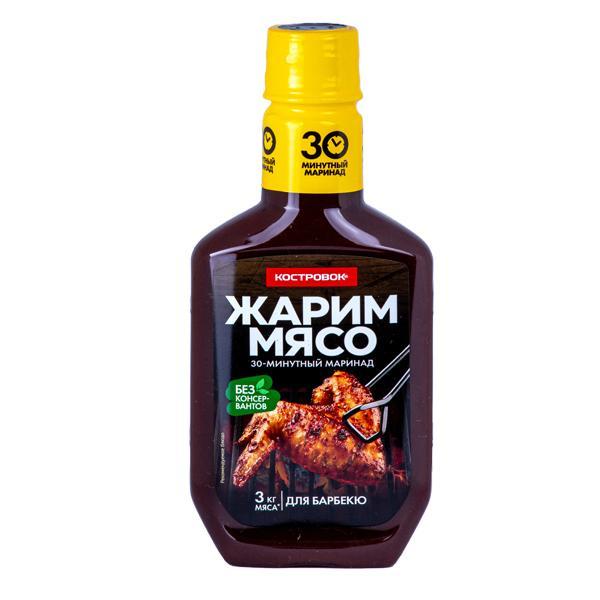 Маринад Костровок Жарим мясо для барбекю 300 гр., ПЭТ