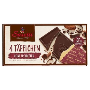 Шоколад темный Mini , Sarotti, 100 гр., картон