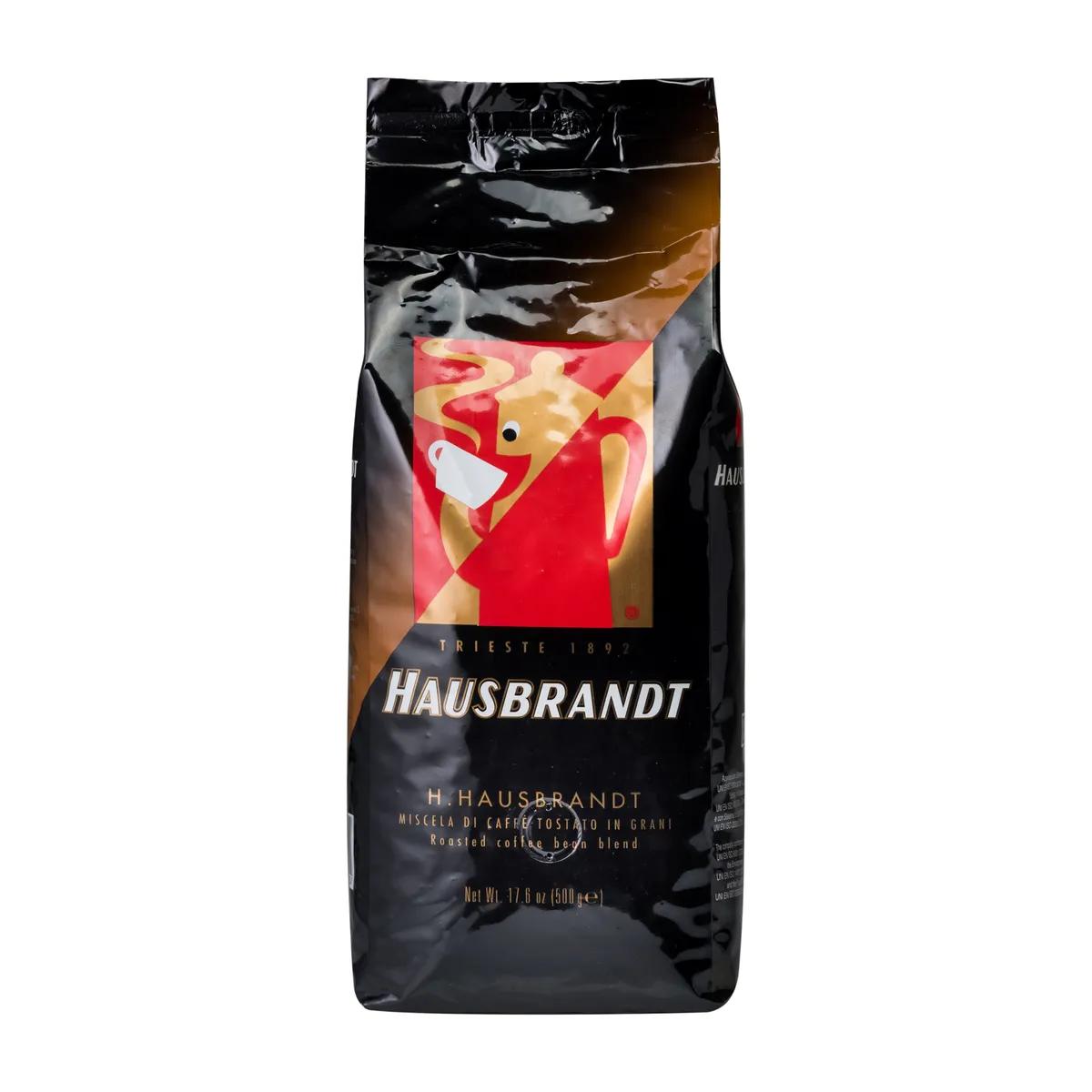 Кофе Hausbrandt H.Hausbrandt, в зёрнах, 500 гр., флоу-пак