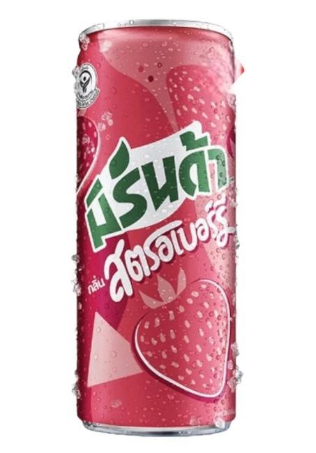 Напиток газированный Mirinda Strawberry 245 мл., ж/б