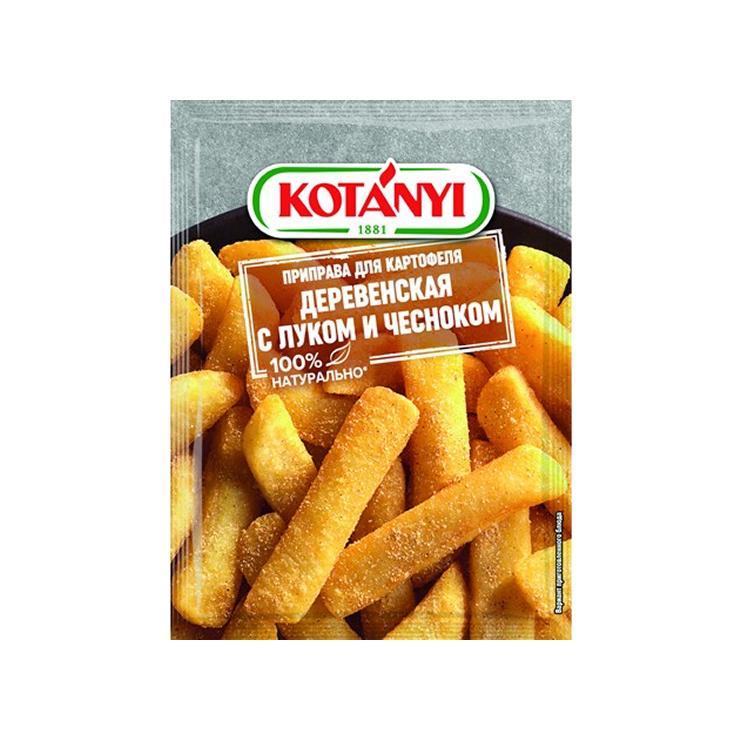 Приправа Kotanyi для картофеля деревенская с луком и чесноком 20 гр., пакет