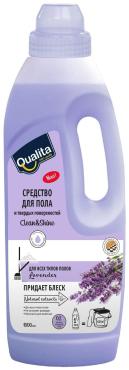 Средство для мытья пола и твердых поверхностей Qualita lavender лаванда, 1 л., ПЭТ