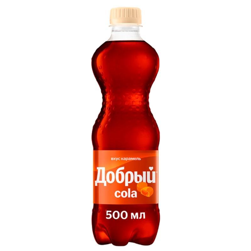 Напиток Добрый КОЛА Карамель 500 мл., ПЭТ