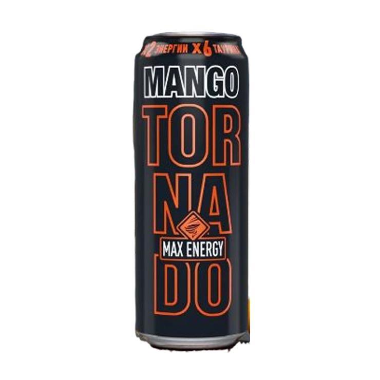 Напиток энергетический Tornado манго 450 мл., ж/б