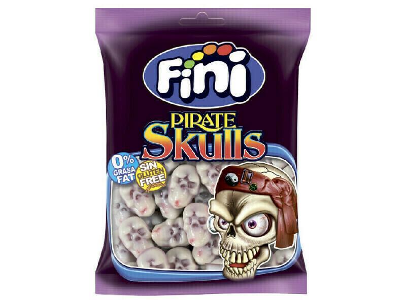 Мармелад жевательный Fini Pirate Skulls Черепа 90 гр., флоу-пак