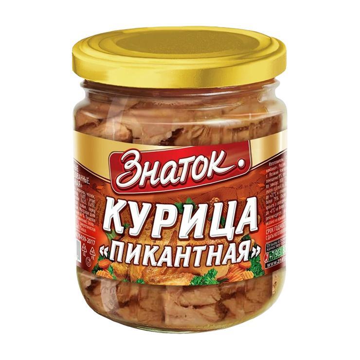 Курица Знаток Пикантная 450 гр., стекло