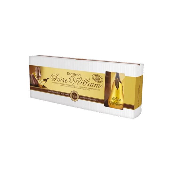 Конфеты Abtey excellence poire williams темный шоколад с грушевым ликером 100 гр., картон