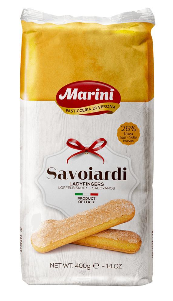 Печенье Marini Савоярди 400 гр., флоу-пак