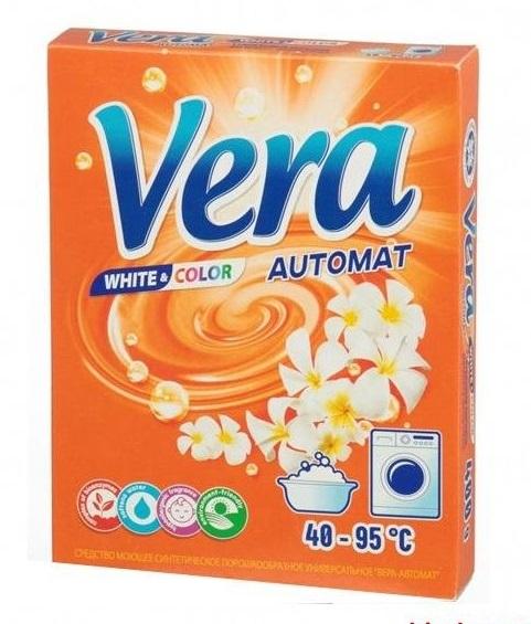 Стиральный порошок Vera Color Automat 400 гр., картон